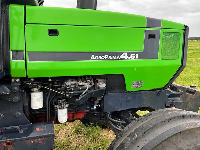 1994 deutz-fahr agroprima 4.51 tweewielaangedreven landbouwtractor - afbeelding 29 van  31
