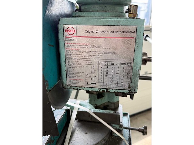 1994 eisele vms 300 afkortcirkelzaagmachine - afbeelding 8 van  9