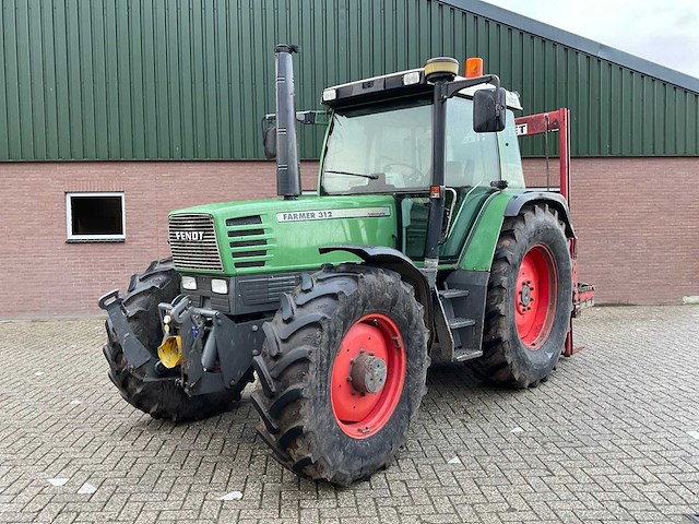 1994 fendt farmer 312 turbomatik vierwielaangedreven landbouwtractor - afbeelding 1 van  42