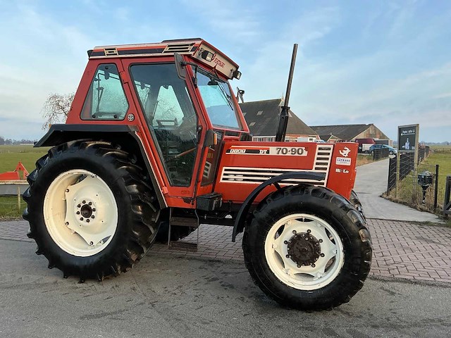 1994 fiat 70-90 dt vierwielaangedreven landbouwtractor - afbeelding 5 van  35