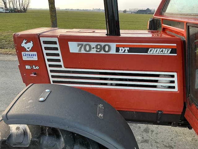 1994 fiat 70-90 dt vierwielaangedreven landbouwtractor - afbeelding 3 van  27