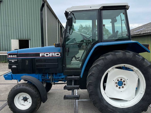1994 ford 6640 oldtimer tractor - afbeelding 10 van  23