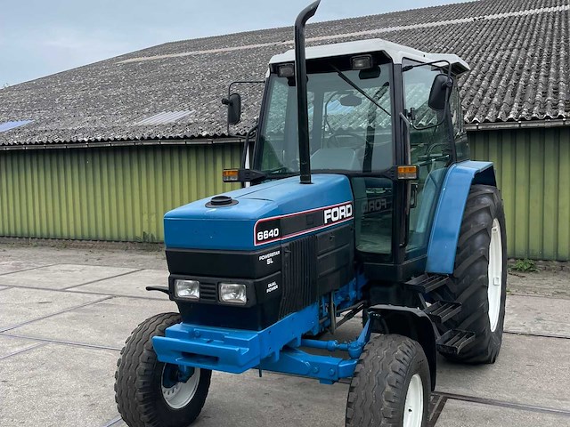 1994 ford 6640 oldtimer tractor - afbeelding 2 van  23
