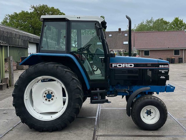 1994 ford 6640 oldtimer tractor - afbeelding 6 van  23