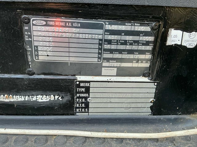 1994 ford kampeerauto vc camper - afbeelding 5 van  24