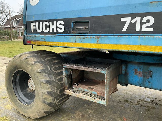 1994 fuchs f712 banden graafmachine - afbeelding 5 van  22