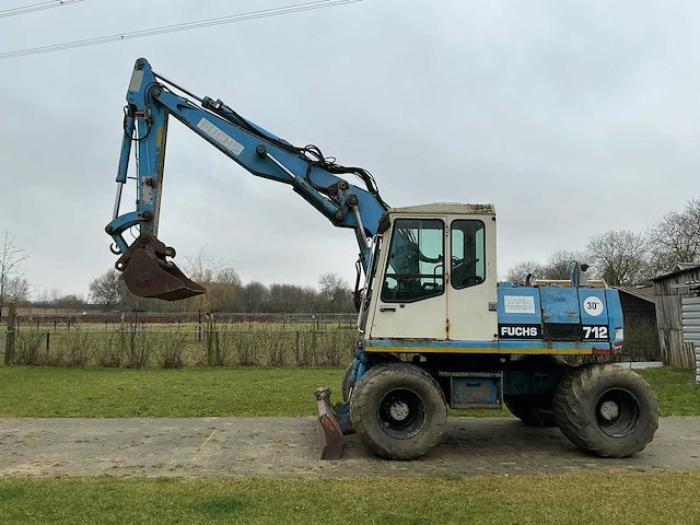 1994 fuchs f712 banden graafmachine - afbeelding 8 van  22