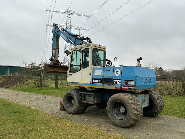 1994 fuchs f712 banden graafmachine - afbeelding 12 van  22