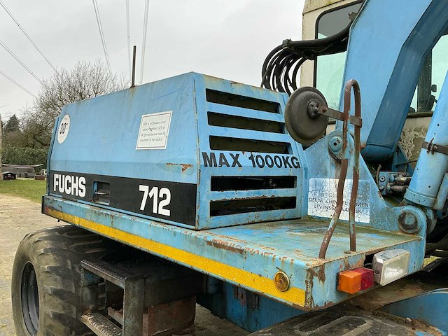 1994 fuchs f712 banden graafmachine - afbeelding 14 van  22