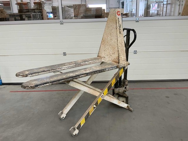 1994 geveke spt 1.0 hand hydraulische palletwagen - afbeelding 1 van  6