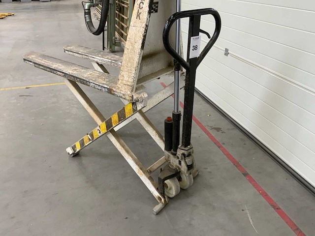 1994 geveke spt 1.0 hand hydraulische palletwagen - afbeelding 5 van  6