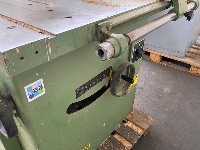1994 harwi 130 tafelcirkelzaagmachine - afbeelding 3 van  7