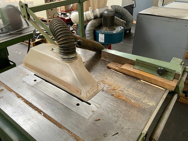 1994 harwi 130 tafelcirkelzaagmachine - afbeelding 4 van  7