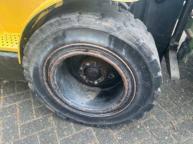 1994 hyster h3.00xm vorkheftruck met kiepbak - afbeelding 5 van  18