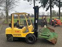 1994 hyster h3.00xm vorkheftruck met kiepbak - afbeelding 8 van  18