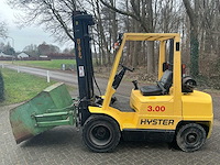 1994 hyster h3.00xm vorkheftruck met kiepbak - afbeelding 10 van  18