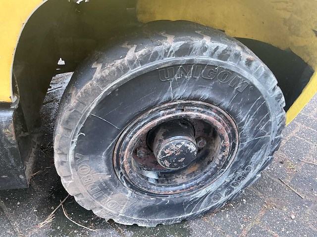 1994 hyster h3.00xm vorkheftruck met kiepbak - afbeelding 11 van  18