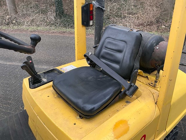 1994 hyster h3.00xm vorkheftruck met kiepbak - afbeelding 12 van  18