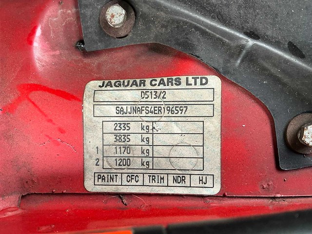 1994 jaguar xjs 6.0 v12 cabriolet - afbeelding 20 van  43