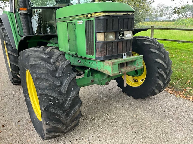 1994 john deere 6100 vierwielaangedreven landbouwtractor - afbeelding 3 van  28