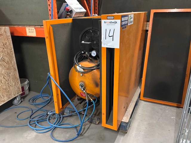 1994 kaeser elpc340-13p luchtcompressor - afbeelding 1 van  6