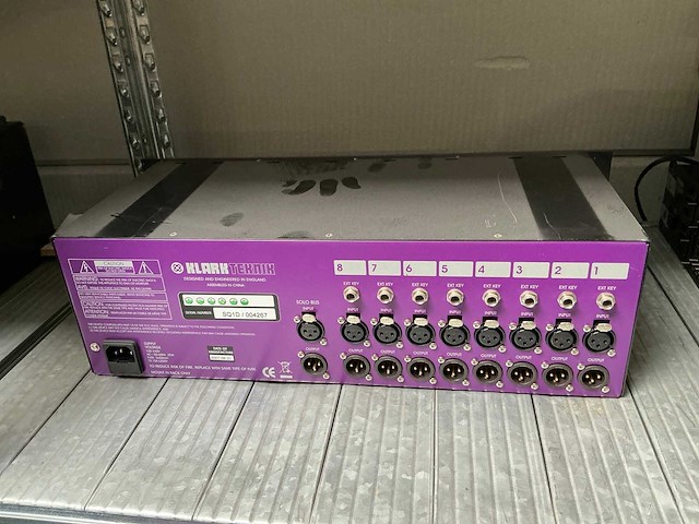 1994 klark teknik square one dynamic processor - afbeelding 3 van  3