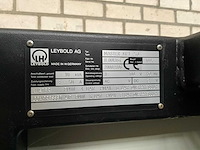 1994 leybold ag master met 240 vacuüm metallisatie-/ pvd coating installatie - afbeelding 5 van  13