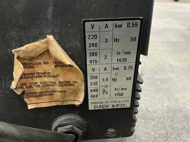 1994 leybold sv16 vacuüm pompunit - afbeelding 7 van  7