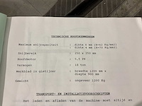 1994 lvd var 250/6 hydraulische uithoekmachine - afbeelding 8 van  16