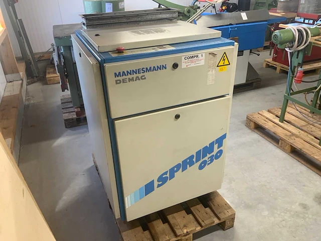 1994 mannesmann demag sprint 030 schroefcompressor - afbeelding 3 van  6