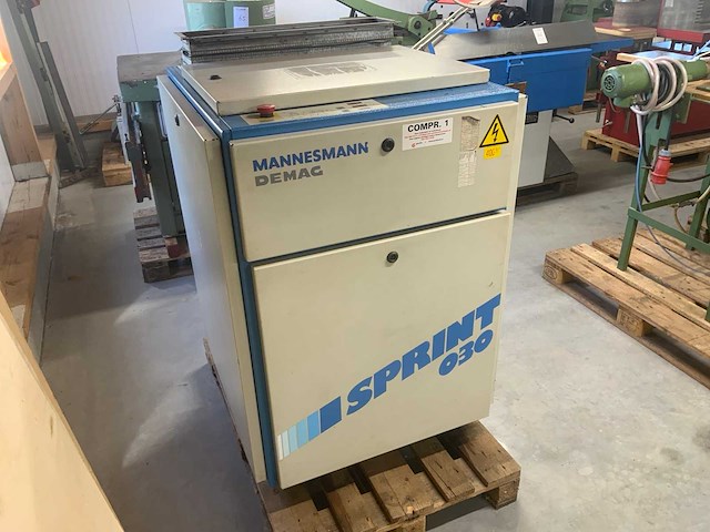 1994 mannesmann demag sprint 030 schroefcompressor - afbeelding 3 van  6