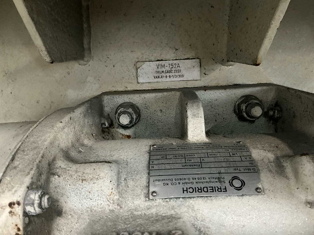 1994 merz ula 850/50-1000 trilcascadzeef / trilzeefinstallatie - afbeelding 9 van  21