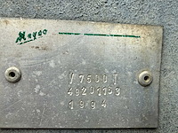 1994 meyco 7500 watertank - mesttank - afbeelding 4 van  4