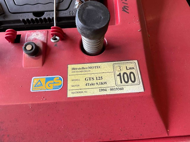 1994 motec gts125 zitmaaier - afbeelding 9 van  9
