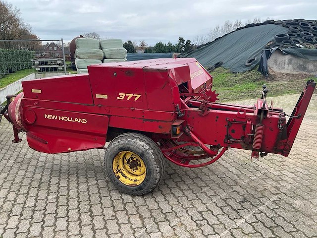 1994 new holland 377 balenpers - afbeelding 4 van  17