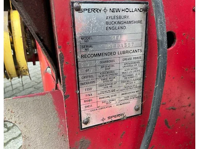 1994 new holland 377 baler - afbeelding 4 van  17