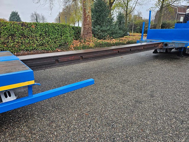 1994 nooteboom mco-58-04v telescopic 4-assige hydraulisch gestuurde dieplader – 44.000kg - afbeelding 2 van  16
