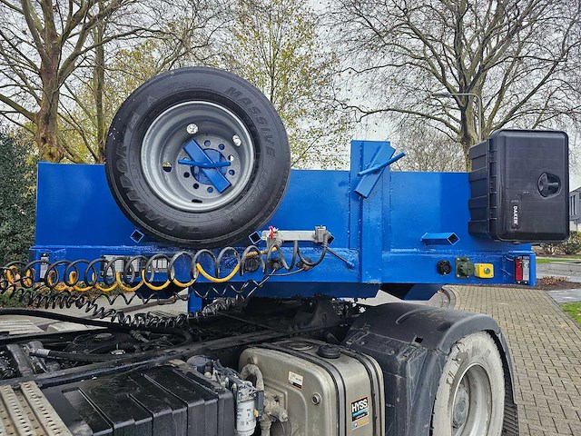 1994 nooteboom mco-58-04v telescopic 4-assige hydraulisch gestuurde dieplader – 44.000kg - afbeelding 14 van  16