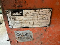 1994 schaeff hr20 knickmatic zeppelin rupsgraafmachine - afbeelding 10 van  14