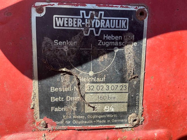 1994 schuitemaker rapide 125 opraapwagen - afbeelding 8 van  15