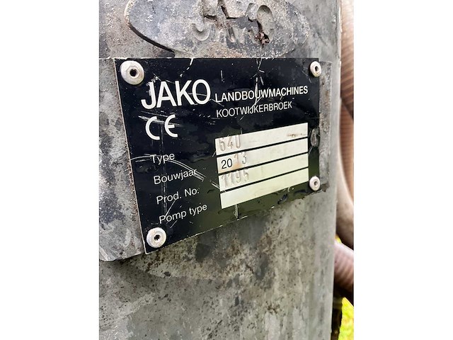 1994 slootsmid si 9500 mesttank met jako bemester - afbeelding 27 van  33
