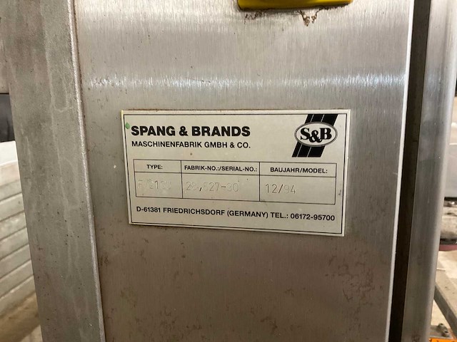 1994 spang & brands fh210u foliestraat - afbeelding 6 van  10