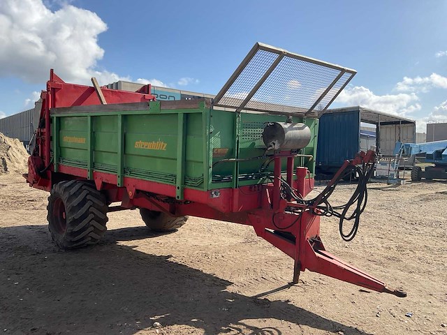 1994 strautmann streublitz meststrooier/mestverspreider. - afbeelding 7 van  11