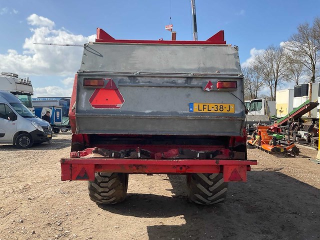 1994 strautmann streublitz meststrooier/mestverspreider. - afbeelding 9 van  11