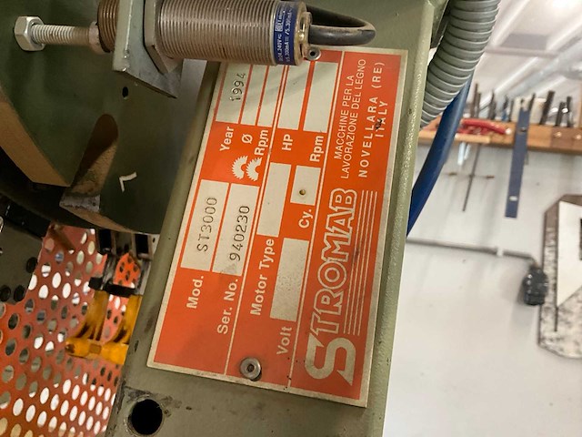 1994 stromab st3000 lijmmolen / roterende lijm pers machine - afbeelding 5 van  13