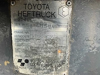 1994 toyota fbm25 vorkheftruck elektrisch - afbeelding 4 van  12