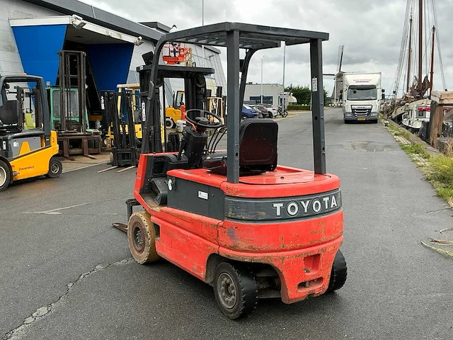 1994 toyota fbm25 vorkheftruck elektrisch - afbeelding 7 van  12