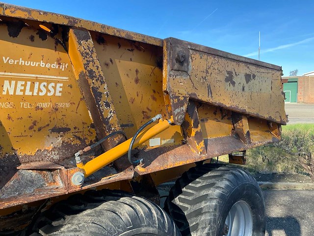 1994 veenhuis 18000 dumper aanhanger - afbeelding 7 van  9
