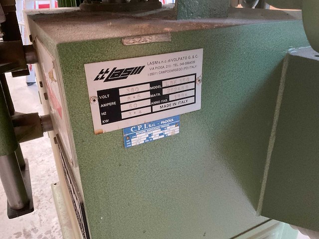 1994 volpato lbk 150 kantenschuurmachine - afbeelding 13 van  15