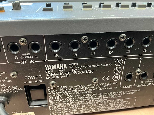1994 yamaha promix 01 digitale mengtafel - afbeelding 5 van  5